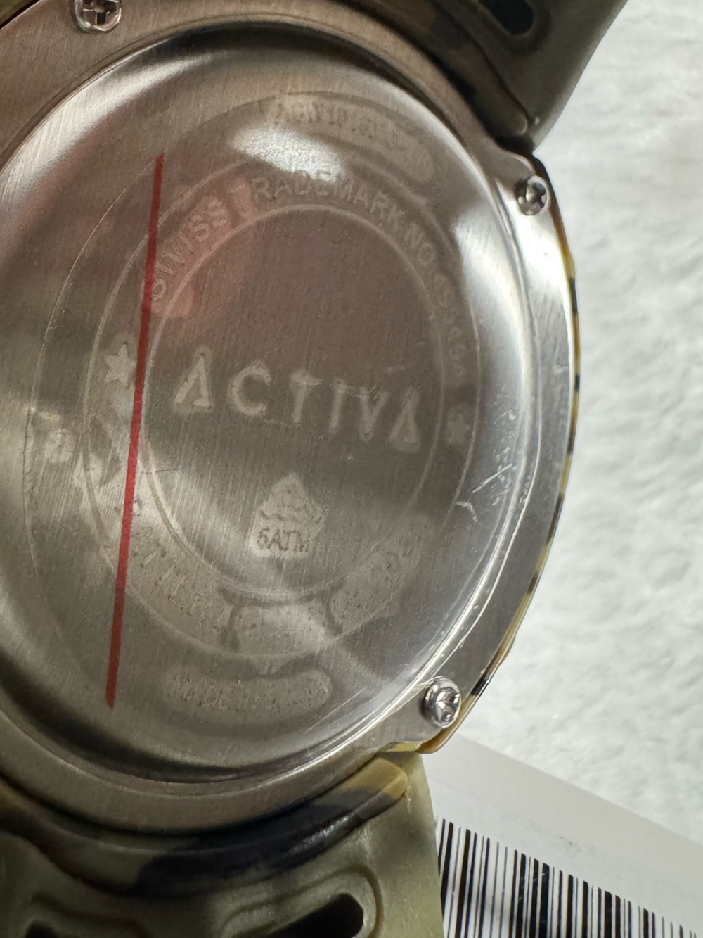 Activa X Invicta Digital Men's Watch - 50mm. Green. Camouflage (ACW1915MC-009) - Picture 6 of 7